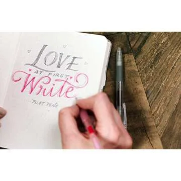 PILOT Enso Artful Writing & Coloring Collection pop'lol Retractable Gel Pen Coloring Set, 20 Smooth Drawing Colors, Fine Point (17075)