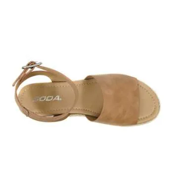 Soda Topic Wedge Sandals - Comfort & Style Combined