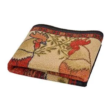 Kitchen Collection Rooster Beige Multi-Color Area Rug