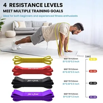 Bob and Brad Resistance Band Set- Portable and Versatile