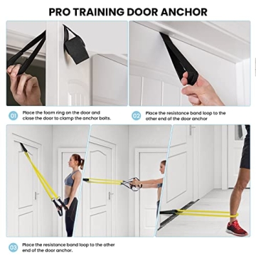 Bob and Brad Resistance Band Set- Portable and Versatile