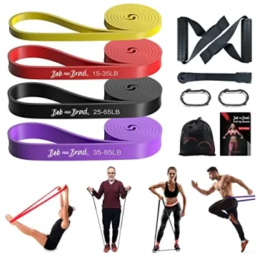 Bob and Brad Resistance Band Set- Portable and Versatile