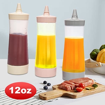 Versatile Qiuhome Squeeze Bottles for Kitchen & Crafts