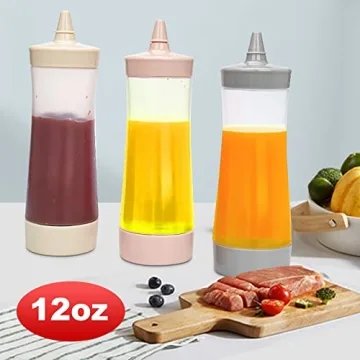 Versatile Qiuhome Squeeze Bottles for Kitchen & Crafts
