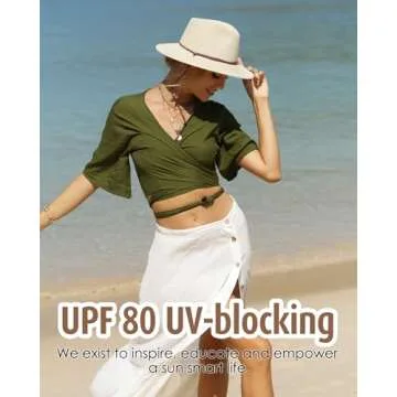 FURTALK Women's Summer Sun Hat With UPF 80+ Protection