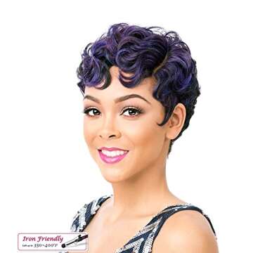 It's A Wig Synthetic Hair Wig Nuna (1 - JET BLACK)