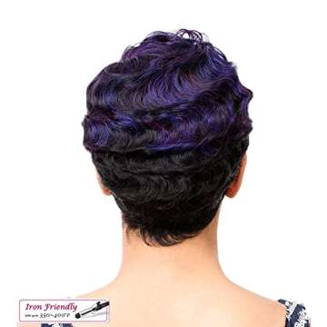 It's A Wig Synthetic Hair Wig Nuna (1 - JET BLACK)