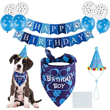Delightful TCBOYING Dog Birthday Party Supplies for Pets