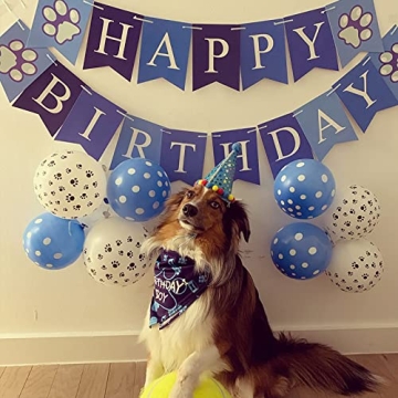 Delightful TCBOYING Dog Birthday Party Supplies for Pets