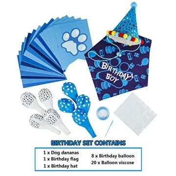 Delightful TCBOYING Dog Birthday Party Supplies for Pets