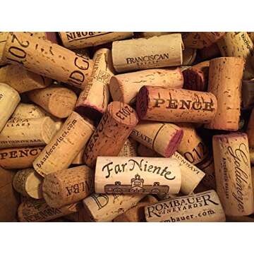 LI&HI Premium Recycled Corks, Natural Wine Corks From Around the US 100 Count