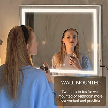 Sucedey Vanity Makeup Mirror with Lights & Magnification