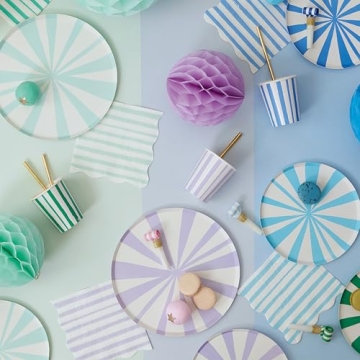 Meri Meri Colorful Striped Napkins for Every Occasion