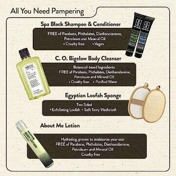 Luxury Natural 30 Piece Travel Kit for Women