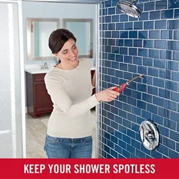 Rubbermaid Reveal Power Scrubber with Multi-Purpose Head, Cordless Electric Battery Powered Scrub Brush, Water Resistant, for Home/Kitchen/Bathroom/Grout/Tile/Shower/Tub