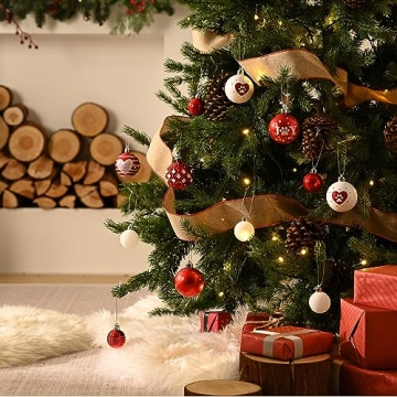 DecorbyHannah Shatterproof Valentines Day Ornaments Set 21ct