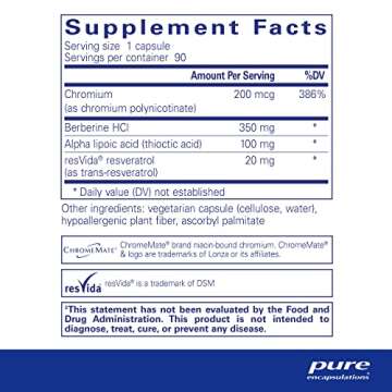 Pure Encapsulations Metabolic Xtra | Supplement to Support Carbohydrate Metabolism, and Homeostasis*...