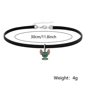 Stitch Choker Necklace for Women - Unique & Stylish Gifts