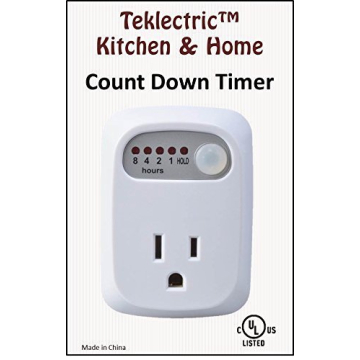 TEKLECTRIC Indoor Auto Shut Off Timer for Safety & Energy