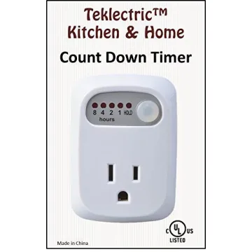 TEKLECTRIC Indoor Auto Shut Off Timer for Safety & Energy