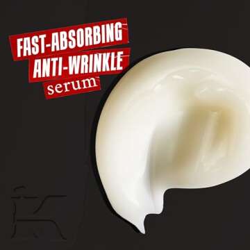 Kiehl's Age Defender Power Face Serum, Anti-Aging Firming Facial Serum for Men, Reduces Look of Fine...