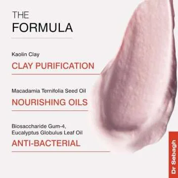 Dr Sebagh - Skin Perfecting Clay Mask [ALL SKIN TYPES] - Kaolin Clay Mask for Face - Pore Clay Masks - Face Clay Mask for Soft & Tighten Skin - Rejuvenating Mask for Deep Pore Cleansing (5.1 fl. Oz.)