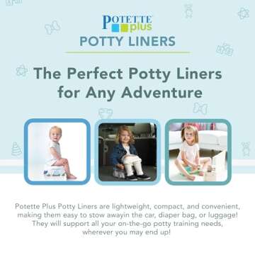 Kalencom Potette Plus Liners - 90 Leakproof Liners 3 Pack