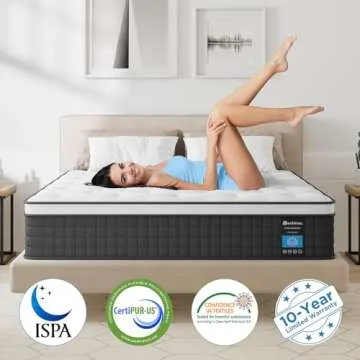 Hybrid Full Size Mattress for Ultimate Comfort and Support