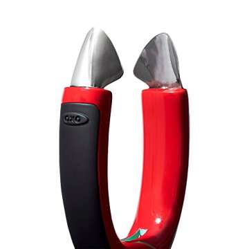 OXO Good Grips Strawberry Huller, 7 x 4 x .75