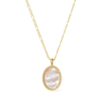 Ana Luisa Rose Engraved Necklace - Perfect Gift for Her