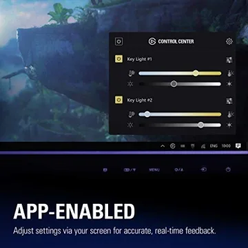 Elgato Key Light Air - Professional App-Adjustable Desk Light