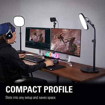 Elgato Key Light Air - Professional App-Adjustable Desk Light