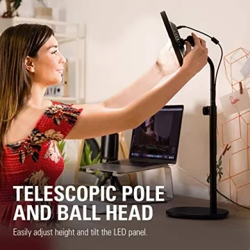 Elgato Key Light Air - Professional App-Adjustable Desk Light