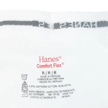 Hanes Boys' Briefs White Medium 7-Pack Comfort Wear