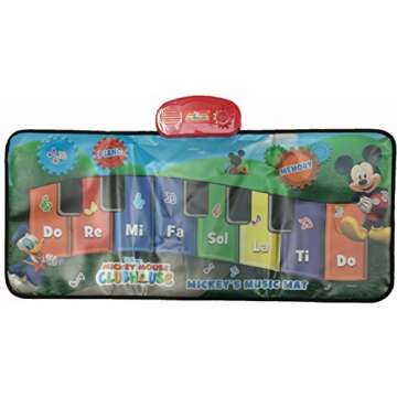 Disney Junior Mickey Mouse Music Mat - Interactive Fun for Kids