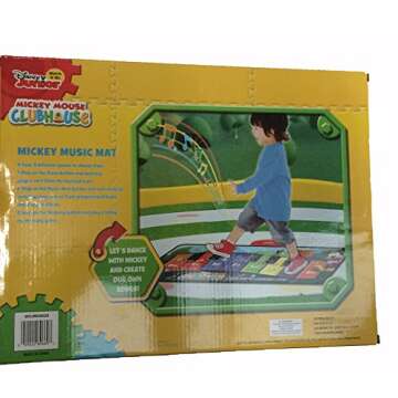 Disney Junior Mickey Mouse Music Mat Interactive Fun for Kids