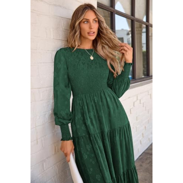 Elegant Women Midi Dress with Pockets for Any Occasion