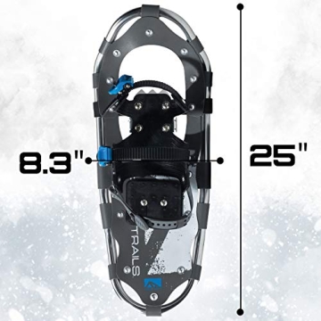 Franklin Sports Snowshoes for Men and Women - Lightweight Design