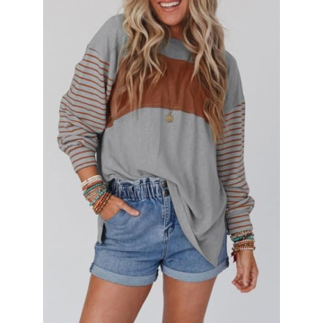 Stylish Dokotoo Ladies Long Sleeve Blouses for Spring