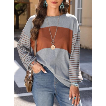 Stylish Dokotoo Ladies Long Sleeve Blouses for Spring