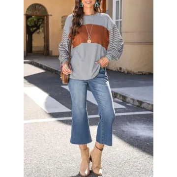 Stylish Dokotoo Ladies Long Sleeve Blouses for Spring
