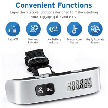Etekcity Digital Luggage Scale | Accurate Travel Essential