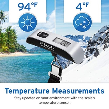 Etekcity Digital Luggage Scale | Accurate Travel Essential