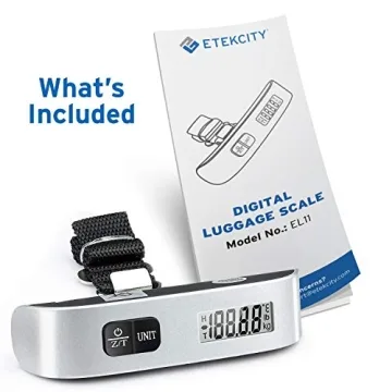 Etekcity Digital Luggage Scale | Accurate Travel Essential