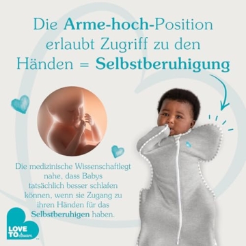 Love to Dream Swaddle UP Baby Sleep Sack for Self-Soothing