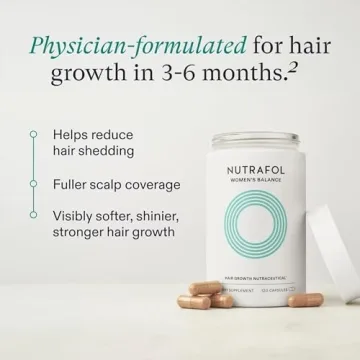 Nutrafol Women's Balance Hair Growth Supplements for Thinning Hair