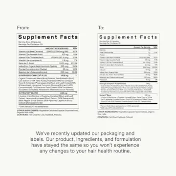 Nutrafol Women's Balance Hair Growth Supplements for Thinning Hair