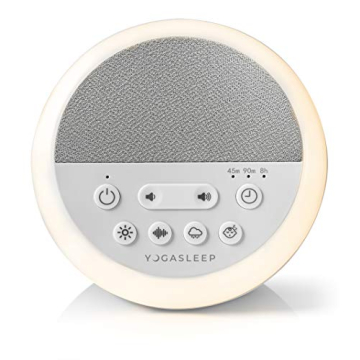 Yogasleep Nod Sound Machine with Soft Night Light & 20 Sounds for Sleep Aid