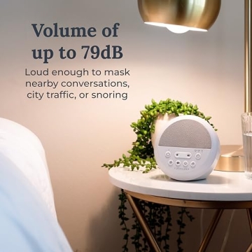 Yogasleep Nod Sound Machine with Night Light & Sleep Timer