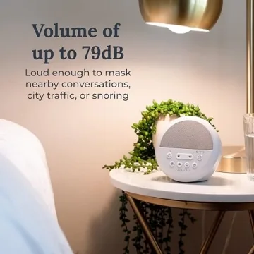 Yogasleep Nod Sound Machine with Night Light & Sleep Timer